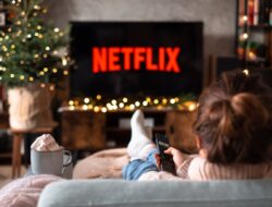 Capturing Childhood Magic: A Little Girl’s Delightful Evening on the Couch with Netflix