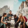 Embarking on the Ultimate Adventure: A Roadtrip with Close Friends amidst the Breathtaking Beauty of the Dolomites