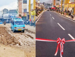 Jalan Rusak Pasar Talang Padang Disorot Jelang Tanggamus Expo 2026