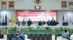 Sekdaprov Marindo Kurniawan Hadiri Rapat Paripurna DPRD Berkaitan Perubahan Program Pembentukan Peraturan Daerah Prov.Lampung Tahun 2026