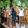 Bupati Pesawaran  Nanda Tinjau Sejumlah Infrastruktur di Kecamatan Punduh Pedada dan Marga Punduh
