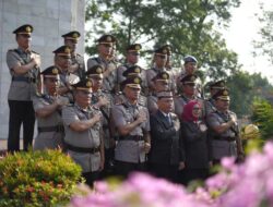 Hari Bhayangkara ke-80, Wali Kota Metro H.Bambang Imam Santosa dan Polres Metro Kenang Jasa Pahlawan di TMP Kemala Nusantara