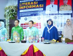 Mewakili Plt. Bupati, Lampung Tengah  Eko Dian Susanto Buka Bimtek Literasi Informasi bagi Pustakawan dan Penggiat Literasi 