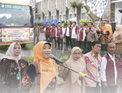 Pemkab Lampura Berangkatkan Delapan Siswa Sekolah Rakyat