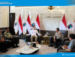 Hari Pertama Masuk Kerja di Lamsel , Kapolres AKBP Deddy Kurniawan Temui Bupati Egi Perkuat Sinergi dan Kamtibmas Lampung Selatan