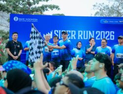 Gubernur Lampung  Mirza Lepas Ribuan Peserta Siger Run 2026. Gubernur Mirza: ini menjadi momentum membangun budaya hidup sehat sekaligus mendorong masyarakat melek digital