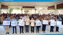 412 Guru Ngaji dan Lintas Agama Terima Insentif, Egi Bupati Lamsel : Membangun Lampung Selatan Butuh Banyak Tangan