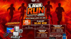 Mau Ikut Lava Run Tahun 2026 Lampung Selatan? Ini Cara Daftar dan Ambil Jersey Gratis untuk 5.000 Peserta